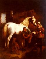 Herring, John Frederick Jr - The Village Blacksmith